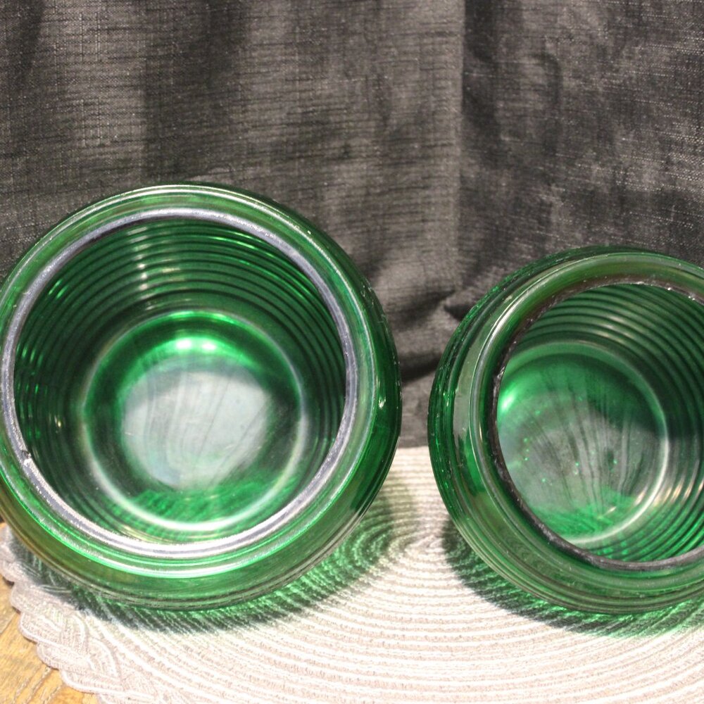 National Potteries - Green pots x3 - Flower Pots - Vintage - Picture 9 of 10